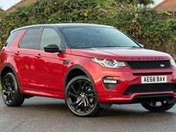 Red Used 2018 Land Rover Discovery Sport HSE Luxury SUV | £18,880 (Fair price)