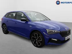Blue Used 2022 Skoda Scala Monte Carlo Hatchback | £16,499 (Fair price)