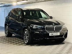 Black Used 2021 BMW X5 M Sport SUV | £25,989 (Super price)