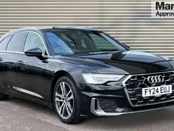 Black Used 2024 Audi A6 S-Line Estate | £37,853 (Fair price)