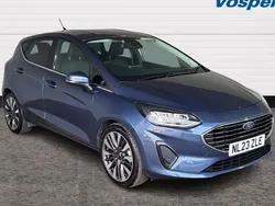 Blue Used 2023 Ford Fiesta Titanium X Hatchback | £17,750 (Fair price)