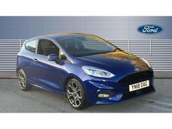 Blue Used 2018 Ford Fiesta ST-Line Hatchback | £7,394 (Fair price)