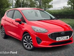 Red Used 2023 Ford Fiesta Titanium Hatchback | £14,996 (Fair price)