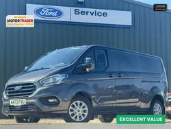 Grey Used 2023 Ford Transit Custom Limited Van | £24,994 (Fair price)