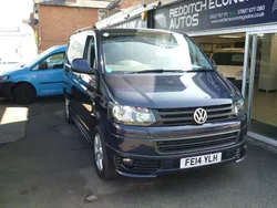 Blue Used 2014 VW T5 Highline Van | £14,995 (A bit pricey)