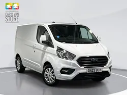 White Used 2023 Ford Transit Custom Limited Van | £16,995 (Good price)
