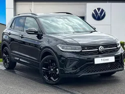 Black New 2025 VW T-Cross Black Edition SUV | £31,490