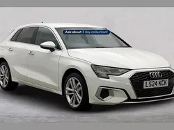 White Used 2024 Audi A3 e-tron Sport Hatchback | £23,461 (Good price)