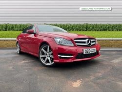 Red Used 2014 Mercedes C180 Sport Edition Coupe | £6,995 (Fair price)