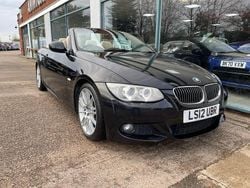 Black Used 2012 BMW 325 Cabriolet M Sport Cabriolet | £7,495