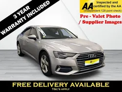Silver Used 2018 Audi A6 Sport Sedan | £17,495 (Fair price)