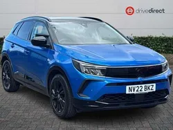 Blue Used 2022 Vauxhall Grandland X GS Line SUV | £16,179 (Fair price)