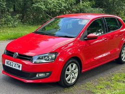 Red Used 2012 VW Polo Match Hatchback | £3,595 (Fair price)