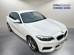White Used 2017 BMW 218 M Sport Coupe | £12,850 (Fair price)