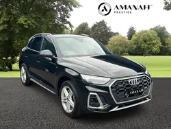 Black Used 2022 Audi Q5 S-Line SUV | £32,990 (Fair price)
