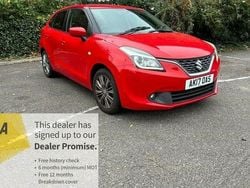 Red Used 2017 Suzuki Baleno SZ-T Hatchback | £3,450 (Good price)