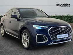 Blue Used 2023 Audi Q5 Sportback S-Line SUV | £33,595 (Super price)