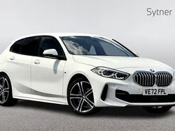 White Used 2022 BMW 118 M Sport Hatchback | £21,500 (Fair price)