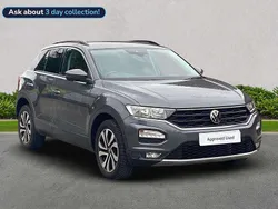 Grey Used 2021 VW T-Roc Active SUV | £18,340 (Fair price)