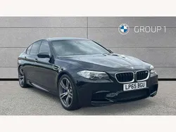 Black sapphire metallic paint Used 2016 BMW M5 Shadowline Sedan | £22,380 (Fair price)