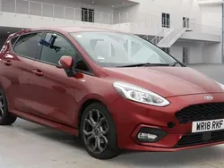 Red Used 2018 Ford Fiesta ST-Line X Hatchback | £8,395 (Fair price)