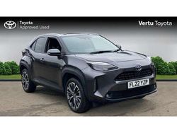 Grey Used 2022 Toyota Yaris Hybrid SUV | £23,191 (A bit pricey)