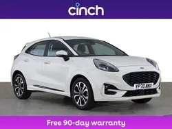 White Used 2020 Ford Puma ST-Line SUV | £13,899 (Fair price)