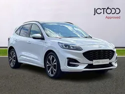 White Used 2021 Ford Kuga ST-Line X SUV | £17,500 (Fair price)