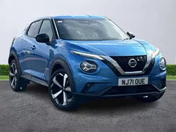 Blue Used 2021 Nissan Juke Tekna SUV | £14,999 (Fair price)