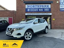 White Used 2019 Nissan Qashqai Acenta Premium SUV | £10,995 (Fair price)