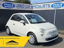 White Used 2010 Fiat 500 Pop Hatchback | £3,975 (Fair price)