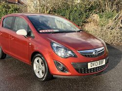 Orange Used 2013 Vauxhall Corsa Hatchback | £1,450 (Fair price)