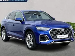 Blue Used 2023 Audi Q5 Sportback S-Line SUV | £35,037