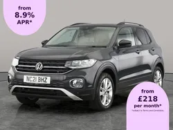 Grey Used 2021 VW T-Cross Active SUV | £15,935 (Fair price)