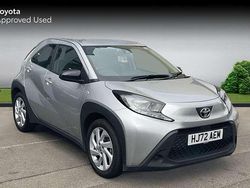 Silver Used 2022 Toyota Aygo X PURE SUV | £14,136