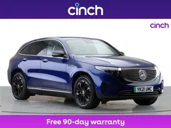 Blue Used 2021 Mercedes EQC400 SUV | £21,999 (Good price)