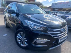 Black Used 2017 Hyundai Santa Fe Premium SUV | £13,690 (Fair price)