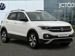 White Used 2023 VW T-Cross Black Edition SUV | £20,000 (Fair price)
