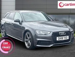 Grey Used 2018 Audi A4 Black Edition Estate | £16,800 (Expensive)