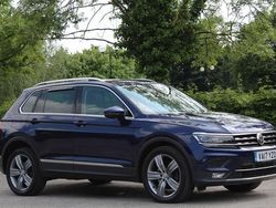Blue Used 2017 VW Tiguan SEL SUV | £14,990 (Fair price)