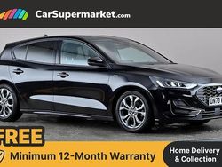 Black Used 2023 Ford Focus ST-Line Hatchback | £14,597 (Fair price)