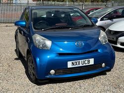 Blue Used 2011 Toyota iQ Hatchback | £3,299 (Fair price)