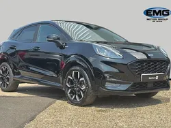Black Used 2024 Ford Puma ST-Line X Hatchback | £19,343 (Fair price)