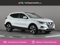 White Used 2020 Nissan Qashqai Tekna SUV | £13,397 (Fair price)