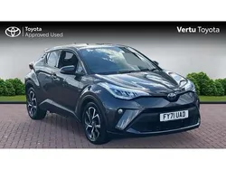 Grey Used 2021 Toyota C-HR Design SUV | £17,825 (Fair price)