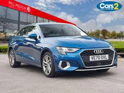Blue Used 2021 Audi A3 Sport Sedan | £19,490 (Super price)