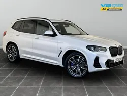 White Used 2024 BMW X3 M Sport SUV | £37,495 (Fair price)