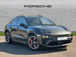 Volcano grey metallic Used 2024 Porsche Macan Turbo SUV | £87,900
