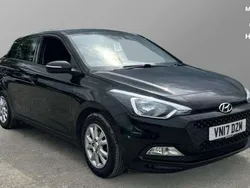 Black Used 2017 Hyundai i20 SE Hatchback | £8,099 (Fair price)