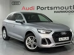 Silver New 2024 Audi Q5 S-Line SUV | £41,690